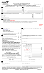 Form REV84 0001A Real Estate Excise Tax Affidavit - Multiple Copies - Washington, Page 4