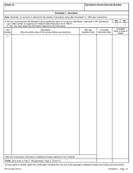 Form REV85 0050 Estate and Transfer Tax Return - Washington, Page 13