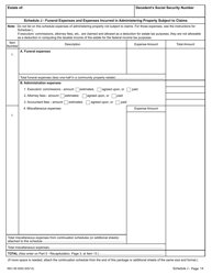Form REV85 0050 Estate and Transfer Tax Return - Washington, Page 14