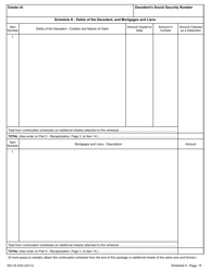Form REV85 0050 Estate and Transfer Tax Return - Washington, Page 15