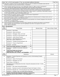Form REV85 0050 Estate and Transfer Tax Return - Washington, Page 3