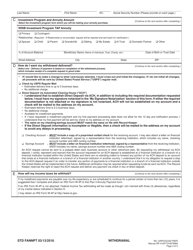 Form STD FANNPT Plan 3 Tap Annuity Payment Form - Washington, Page 6