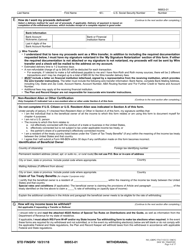 Form STD FINSRV In-Service Withdrawal Request - Washington, Page 4