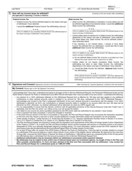 Form STD FINSRV In-Service Withdrawal Request - Washington, Page 5
