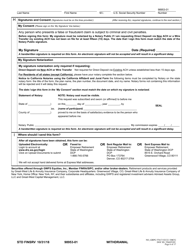 Form STD FINSRV In-Service Withdrawal Request - Washington, Page 6