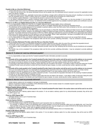 Form STD FINSRV In-Service Withdrawal Request - Washington, Page 8