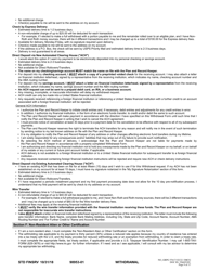 Form STD FINSRV In-Service Withdrawal Request - Washington, Page 9