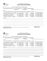 Document preview: DSHS Form 04-446 Tell US How We Are Doing - Washington