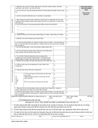 DSHS Form 07-042B Self-employment Income Report - Washington (Vietnamese), Page 2