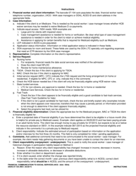 Instructions for DSHS Form 07-104 Financial Communication to Social Services - Washington, Page 2