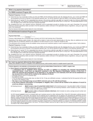 Form STD FMAUTO Plan 3 Automated Minimum Distribution - Washington, Page 2