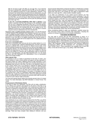 Form STD FSPSRV Plan 3 Member Withdrawal 401(A) Plan - Washington, Page 13