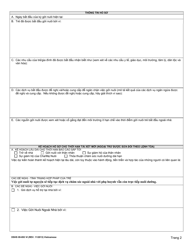 DSHS Form 09-893 Periodic Review of Individual Service Plan - Washington (Vietnamese), Page 2