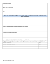 DSHS Formulario 10-244 Plan De Crianza Compartida - Washington (Spanish), Page 3