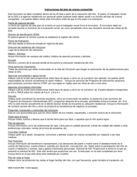 DSHS Formulario 10-244 Plan De Crianza Compartida - Washington (Spanish), Page 4