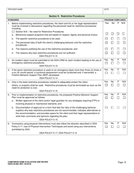 DSHS Form 09-995 Companion Home Evaluation and Review - Washington, Page 15