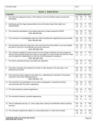 DSHS Form 09-995 Companion Home Evaluation and Review - Washington, Page 20