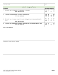 DSHS Form 09-995 Companion Home Evaluation and Review - Washington, Page 6