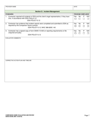 DSHS Form 09-995 Companion Home Evaluation and Review - Washington, Page 7