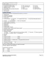 DSHS Form 10-331 Dda Mortality Review Provider Report - Washington, Page 2