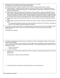 DSHS Formulario 10-353 Solicitud De Documentacion Por Trastorno Medico O Discapacidad - Washington (Spanish), Page 3