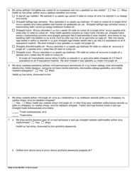 DSHS Form 10-353 Documentation Request for Medical or Disability Condition - Washington (Somali), Page 3