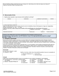DSHS Form 11-019 Vocational Information - Washington (Somali), Page 5