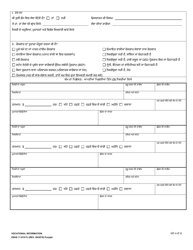 DSHS Form 11-019 Vocational Information - Washington (Punjabi), Page 4