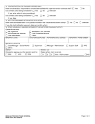 DSHS Form 12-210 Medicaid Provider Fraud Referral - Washington, Page 2