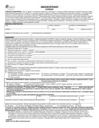 Document preview: DSHS Form 14-012 Consent - Washington (Kirundi)