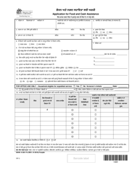 DSHS Form 14-001 Application for Cash or Food Assistance - Washington (Punjabi), Page 3