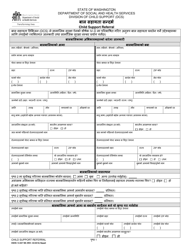 Document preview: DSHS Form 14-057 Child Support Referral - Washington (Nepali)