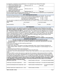 DSHS Form 14-078 Eligibility Review - Washington, Page 6