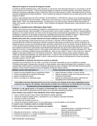 DSHS Form 14-078 Eligibility Review - Washington (Romanian), Page 2