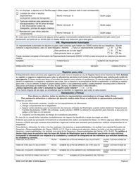 DSHS Formulario 14-078 Revision De Elegibilidad - Washington (Spanish), Page 6