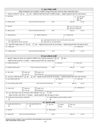 DSHS Form 14-057B Noncustodial Parent Child Support Enforcement Application - Washington (Amharic), Page 2
