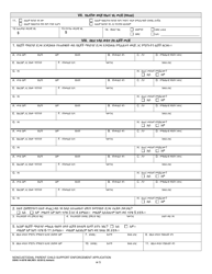 DSHS Form 14-057B Noncustodial Parent Child Support Enforcement Application - Washington (Amharic), Page 5