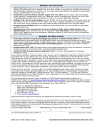 DSHS Form 14-113 Your Cash and Food Assistance Rights and Responsibilities - Washington (Trukese), Page 2