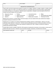DSHS Formulario 14-381 Plan De Responsabilidad Individual (Irp) - Washington (Spanish), Page 2