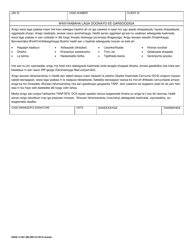 DSHS Form 14-381 Workfirst Individual Responsibility Plan - Washington (Somali), Page 2
