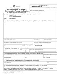 DSHS Form 14-493 Requirement to Identify a Representative (Developmental Disabilities Administration) - Washington, Page 2