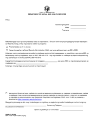 Document preview: DSHS Form 14-530 Disability Review - Washington (Tagalog)