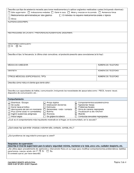 DSHS Formulario 15-387 Solicitud De Relevo Para Menores - Washington (Spanish), Page 2
