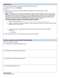 DSHS Form 15-398 Medically Intensive Children&#039;s Program (Micp) Application - Washington, Page 3