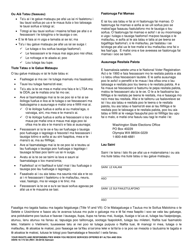 DSHS Form 16-172 Your Rights and Responsibilities When You Receive Services Offered by Aging and Long-Term Support Administration and Developmental Disabilities Administration - Washington (Samoan), Page 2