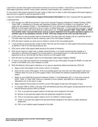 DSHS Form 18-078 Application for Nonassistance Support Enforcement Services - Washington, Page 2