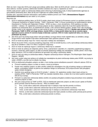 DSHS Form 18-078 Application for Nonassistance Support Enforcement Services - Washington (Serbo-Croatian), Page 2