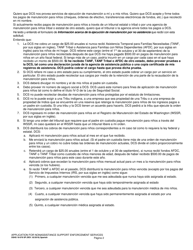 DSHS Formulario 18-078 Solicitud De Servicios De Ejecucion De Manutencion Por No Asistencia - Washington (Spanish), Page 2