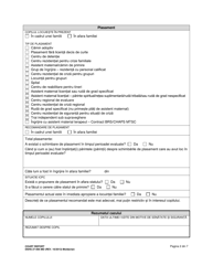 DSHS Form 27-095 Court Report - Washington (Moldavian), Page 2