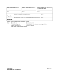 DSHS Form 27-095 Court Report - Washington (Moldavian), Page 6